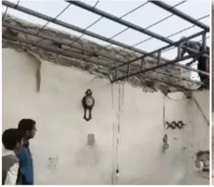 دست&zwnj;های جهادی، سقف خانه&zwnj;ای در شریعت شمالی را دوباره استوار کرد