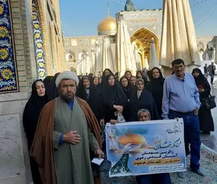 اعزام نخستین گروه از زائران سفر اولی کوهچناری به مشهد مقدس