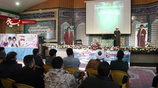 حضور سخنران برجسته کشوری در لشکرعملیاتی مردم پایه پنج نصر