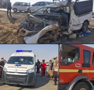 عملیات جهادی امدادونجات آتش&zwnj;نشانی هندیجان در جاده بندر سجافی