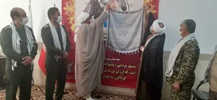 آیین رونمایی افتتاحیه برنامه&zwnj;های هفته بسیج در ابرکوه برگزار شد