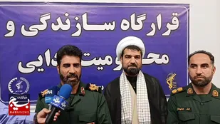 نمایشگاه اسوه به مناسبت هفته بسیج در شهرستان خاش