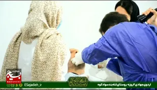 فیلم/ اردوی جهادی خدمات پزشکی قرارگاه جهادی سجادیه استان مازندران