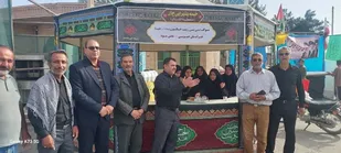 بازدید رئیس ستاد توسعه و بازسازی عتبات عالیات خراسان جنوبی از موکب &laquo;محبان الزهرا(س)&raquo; در سربیشه