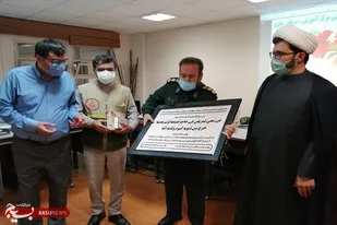 تقدیر از کادر درمان بیمارستان نمازی
