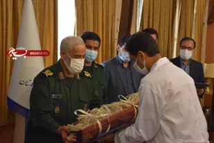 همایش تجلیل از نیرو های جهادگر بهداری نیروی زمینی سپاه در پیک پنجم ویروس کرونا در گلستان