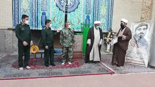 دیدار با امام جمعه خضرآباد و انتصاب فرمانده پایگاه شهید حججی خضرآباد
