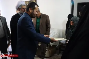 دیدار  و تجلیل از خانواده محترم و گرانقدر شهید حسین رخشا