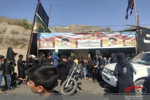 پیاده روی جاماندگان اربعین در زاهدان