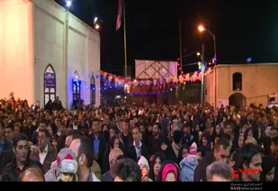 مراسم تحویل سال نو در امامزادگان شهرکرد