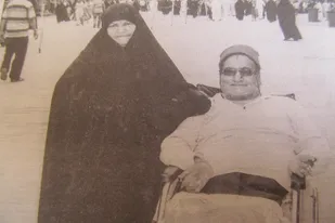 مراسم تشییع پیکر همسر شهید سردار محمد موسوی در کاشمر برگزار شد