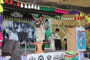 بزرگداشت سالروز دیدار بیعت بختیاری ها با حضرت امام خمینی (ره) در بازفت