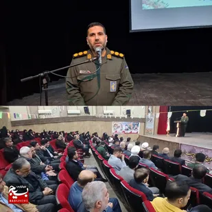 اجلاسیه مجمع عمومی بسیجیان گتوند برگزار شد (فیلم)