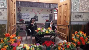 برپایی محفل انس با قرآن در جوار امامزاده آقاعلی عباس (علیه السلام) نطنز و بادرود
