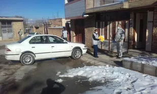 گزارش تصویری از اقدام و عمل جهادی حافظان سلامت در روستای آغچه (بویین میاندشت)