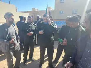 بازدید معاون هماهنگ کننده قرارگاه مرکزی سازندگی از فعالیت عمرانی گروه&zwnj;های جهادی