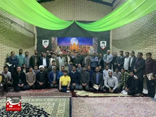 فرمانده حوزه مقاومت بسیج شهید شیرازی قم معارفه شد