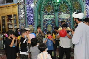 جشن کودکانه غدیر در شاهرود برگزار شد+ تصاویر