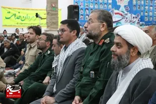 برگزاری یادواره شهدای شهر ارسک با حضور رئیس بسیج مستضعفین کشور