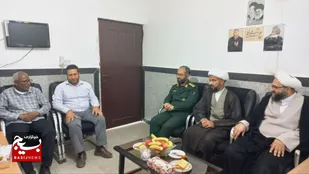 بازدید مسئول نمایندگی ولی فقیه&zwnj;سپاه&zwnj;امام&zwnj;سجاد(ع) از کانون وابستگان&zwnj;رودان