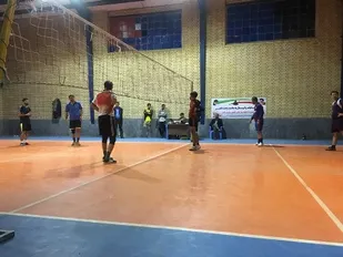 برگزاری مسابقات واليبال در شهرستان لردگان