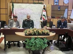 جلسه هم اندیشی بین سپاه تهران بزرگ و بنیاد شهید شهر تهران