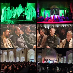 استقبال بی نظیر مردم دشت ورامین از تئاتر شیدای زمان