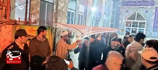 بدرقه کاروان عباس آبادی&zwnj;ها به کربلای ایران