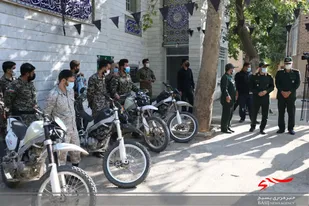بازدید فرمانده سپاه البرز از اجرای طرح شهید قاسم سلیمانی روستای خوزنکلا سپاه ناحیه امام محمد باقر(ع)