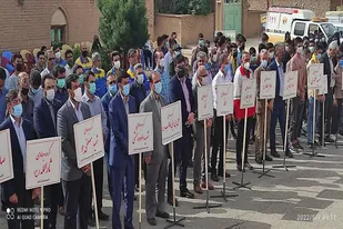 رزمایش جهادگران فاطمی در آرادان برگزار شد