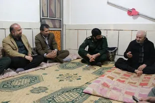 دیدار با خانواده معظم شهدای شهرستان لردگان