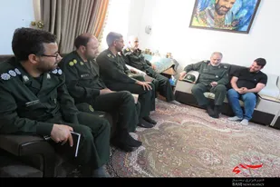 دیدار مسئولان سپاه استان همدان با خانواده&zwnj;های شهدا