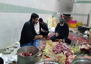 توزیع 198 بسته گوشت در زاهدان