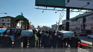 قدمگاه شهدا میزبان دو شهید خوشنام