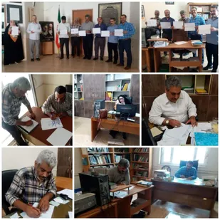 کارگاه نقاشی ویژه کارمندان برگزار شد.