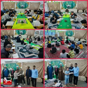 برگزاری محفل انس با قرآن به نیت حاج قاسم در شهرستان شوش دانیال (ع)