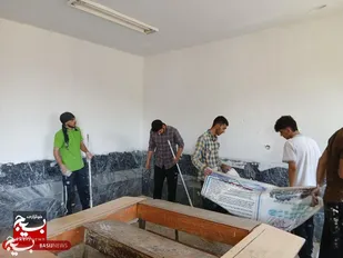 اردوهای جهادی پیام نور لرستان؛ از رنگ&zwnj;آمیزی ۳ مدرسه در سلسله تا خدمت&zwnj;رسانی ۵۰ دانشجو