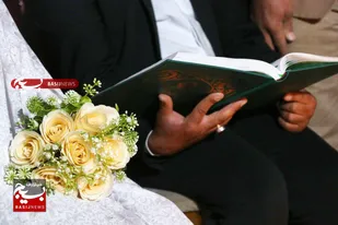 عقد زوج جوان مشهدی در سنگر خیابان