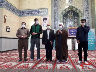 تقدیر از مداحان بسیجی شهر مهاجران
