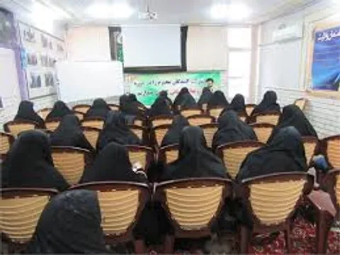 جلسه فرماندهان و شورای حوزه حضرت رقیه با فرمانده ناحیه بجنورد