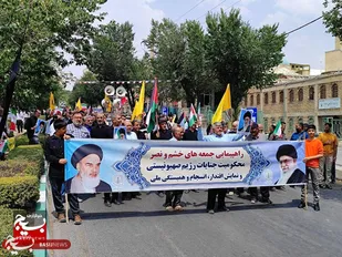 راهپیمایی &laquo;جمعه&zwnj;های خشم و نصر&raquo; در بام ایران+فیلم