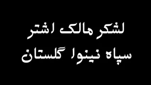 ابراز  همدردی و اعلام آمادگی لشکر مالک اشتر سپاه نینوا  استان گلستان
