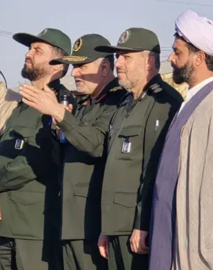 دیدار سردار شاکرمی با جمعی از بسیجیان گرمساری