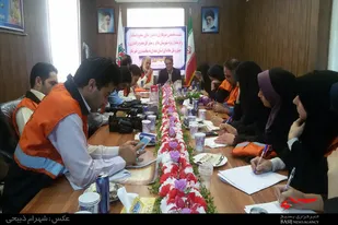 نشست خبری مدیرکل راهداری استان همدان با خبرنگاران ملایر