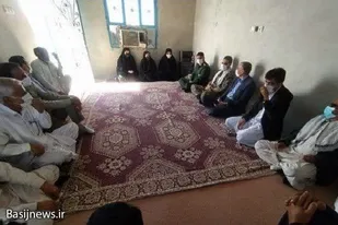 دیدار با رزمنده دوران دفاع مقدس در شهر ستان نگور چابهار