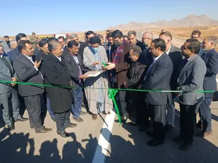 قطعه اول بزرگراه اردکان چوپانان افتتاح شد