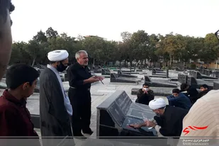 تجدید میثاق طلاب بهاری با آرمان&zwnj;های شهداء