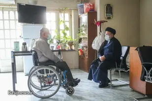 حضور سرزده رئیس جمهور منتخب در آسایشگاه جانبازان امام خمینی(ره)