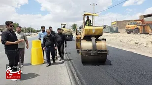 بهسازی و آسفالت ۵ محور راه روستایی تربت حیدریه با جذب اعتبار ۳۰۰ میلیارد ریالی