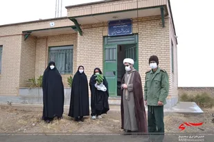 تقدیر از کادر درمان خانه های بهداشت روستاهای فرطان و سینان در اسفراین